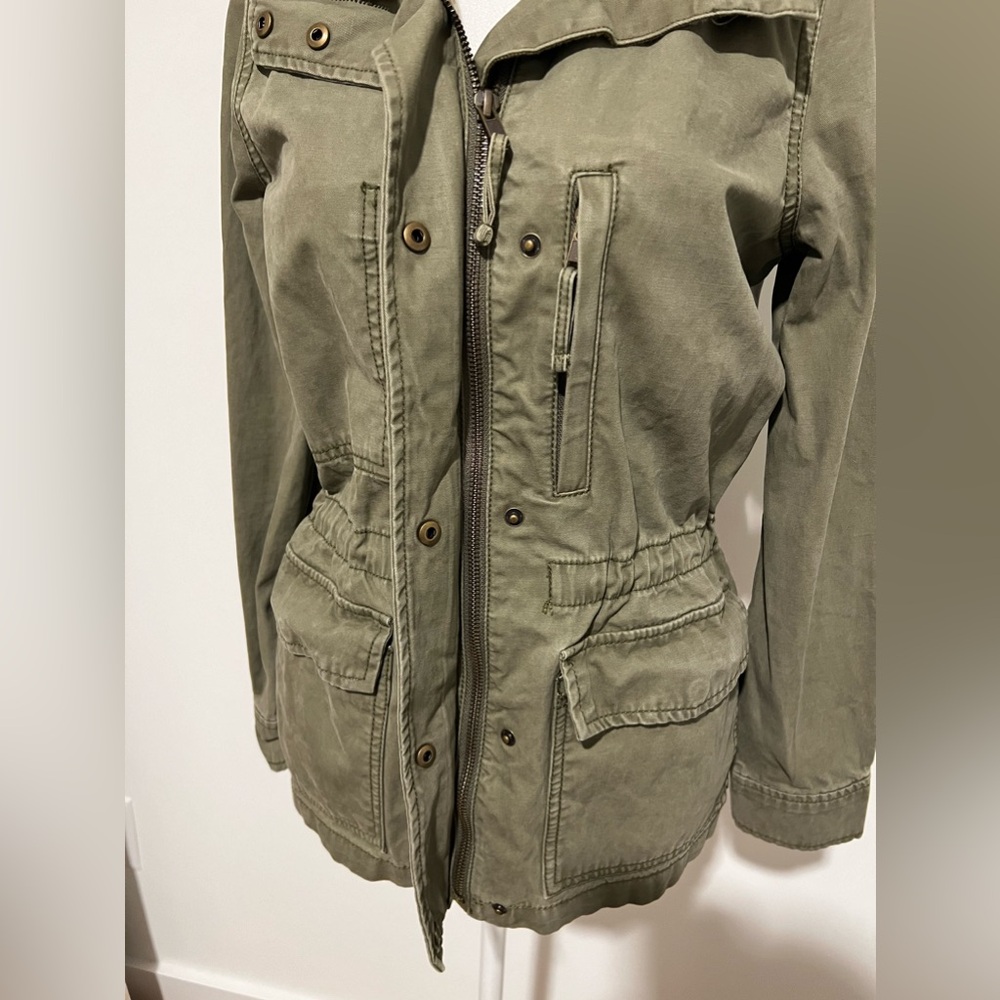 Madewell Women’s Passage Jacket in Olive Green Size XS - Picture 4 of 9